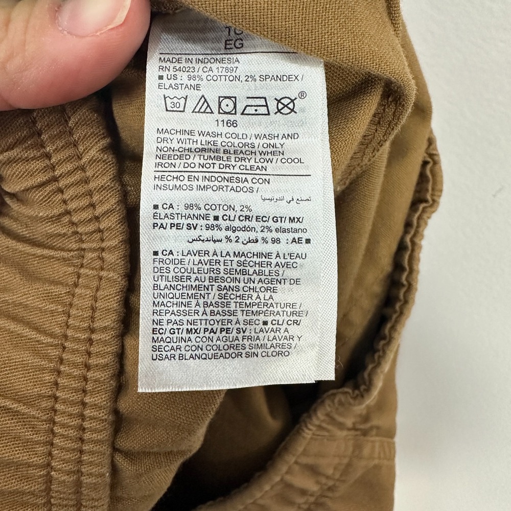 Old Navy Carpenter Pants Womens XL Brown 90s Gorpcore Utility Granola Rugged - Picture 6 of 6